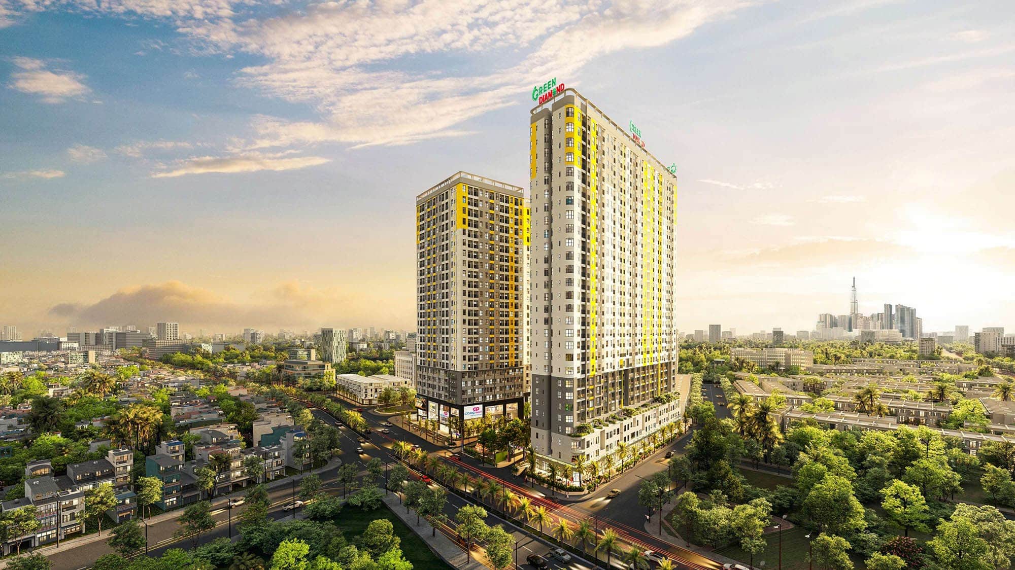 Căn hộ Bcons Green Diamond